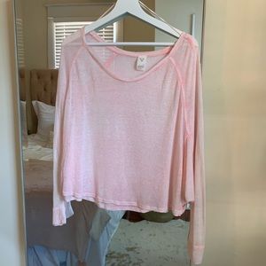 Free People Pink Sweater